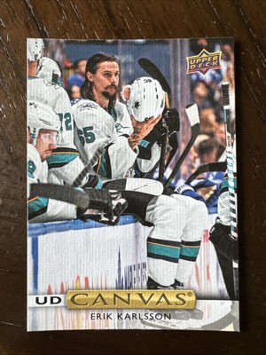 2019-20 Upper Deck - Ud Canvas Erik Karlsson #C196