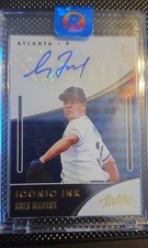 2021 Panini Absolute Greg Maddux Iconic Ink AUTO /10 Atlanta Braves HOF