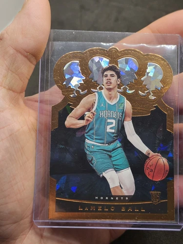 2020-21 Crown Royale Lamelo Ball Copper SP Rookie!!! Hornetd Superstar RC