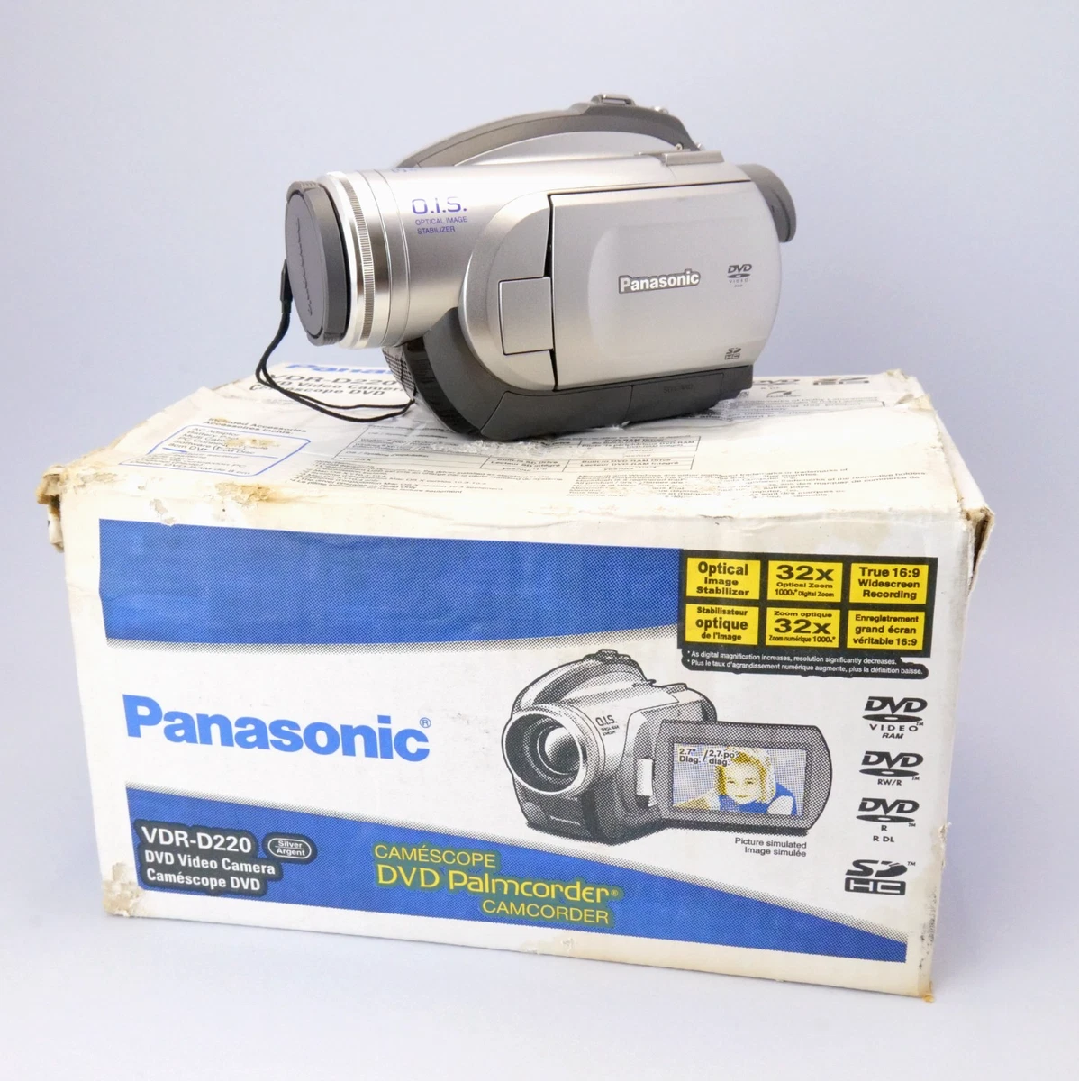 Panasonic Removable Storage (Card/Disc/Tape) DVD Camcorders for