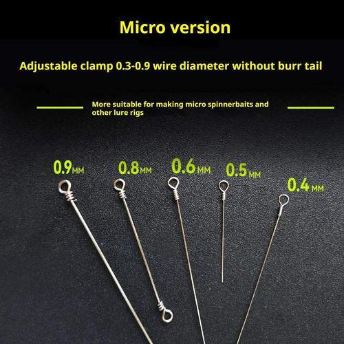 Micro Fishing Gear Wire Bending and Looping Device, Winding Device, Damper - Picture 5 of 20