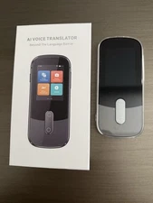 AI Voice Translator  W09 | 2.4” Touchscreen | WiFi | Photo + Voice Trans | USB-C