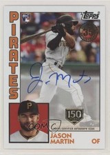 2019 Update 1984 Topps Baseball 150th Anniversary 88/150 Jason Martin Auto 2f9