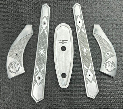 Ruger M77 MK2 Zytel Boat Paddle Skeleton Stock Inserts Custom Rifle Grips
