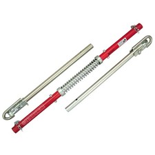 2 TON CAR VAN RECOVERY TOWING BAR TOW POLE WITH DAMPER SPRING 2000KG TOWPOLE