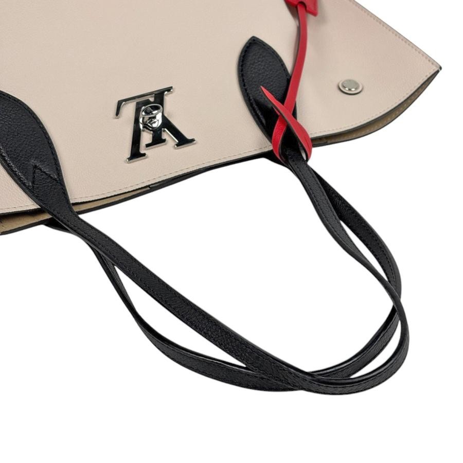 Louis Vuitton Lockme Go M55237 Shoulder Bag Leather Quartz Off-White Box #BS621 thumbnail 7