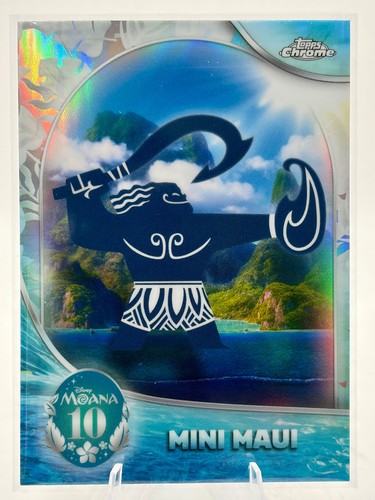Mini Maui [Superfractor] #MN-6 2026 Topps Chrome Disney Moana 10th Anniversary card