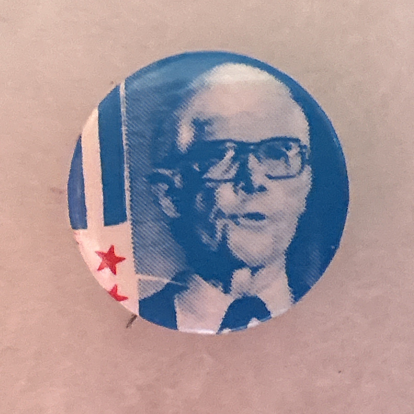 John Anderson   1” pinback button pin