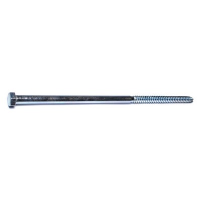 1/2'' x 14'' Zinc Grade 2 / A307 Hex Head Lag Screws (25 pcs.)