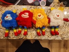 1983 Rainbow Brite Sprite Mattel Plush Hallmark lot of 4 12"
