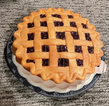 *NEW* John Derian for Target Lighted 9" Blueberry Pie LED Blow Mold 2025 HTF