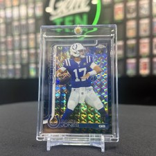 2025 Topps Chrome Black Geometric #132 Daniel Jones 1/10