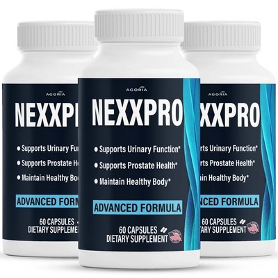 NexxPro Capsules   Nexx Pro Prostate Health & Urinary Support (3 Pack)