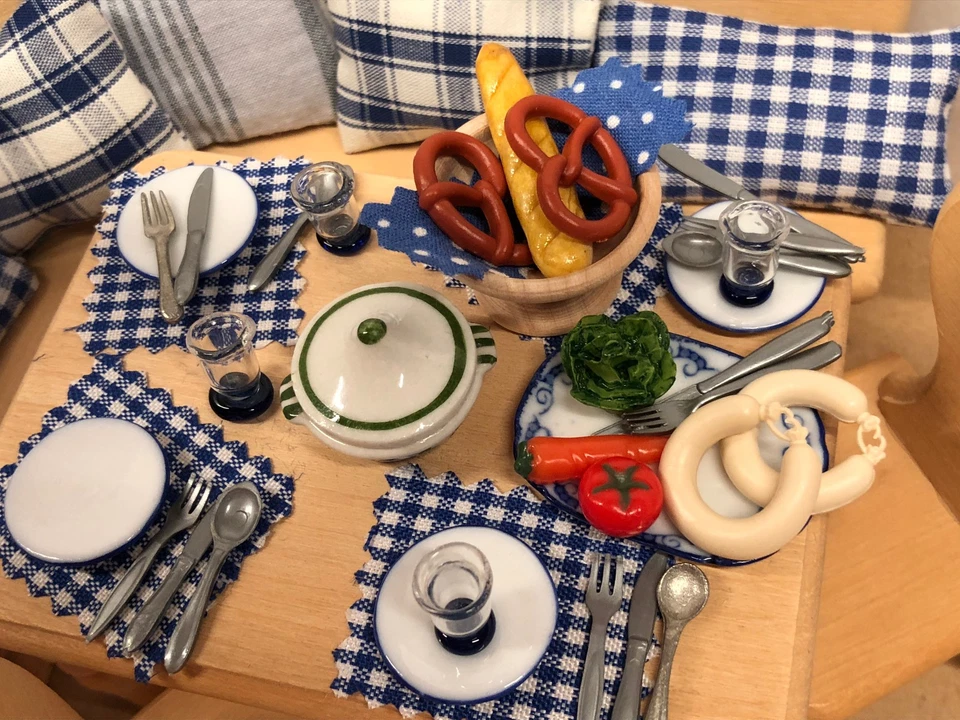 Bodo Hennig Eckbank Tisch Stühle + viel Zubehör - Bild 3 von 3