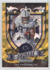 2021 Panini Prizm Draft Picks Crusade Gold Ice Prizm Pat Freiermuth #173 19zq