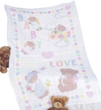 Baby Bear Crib Quilt Top