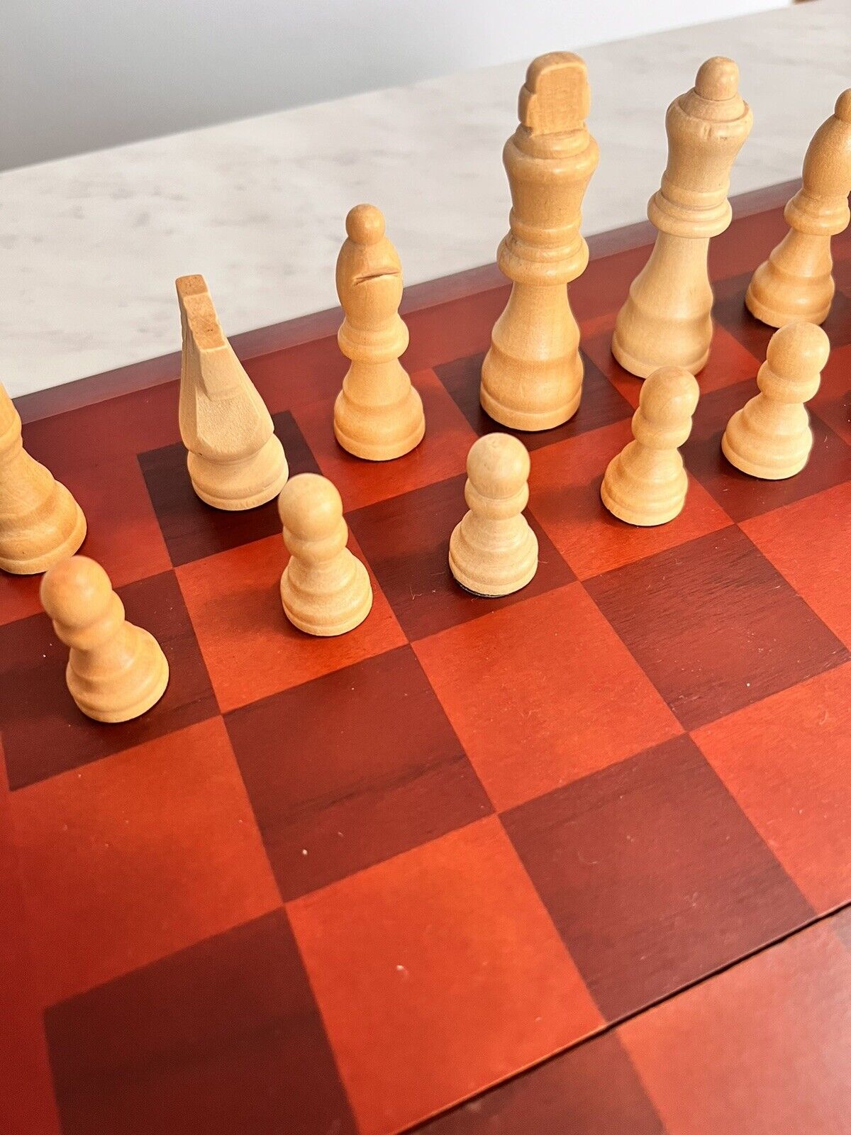 Cardinal Premium Wood Chess Board, Age 6+