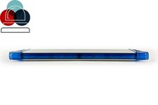 MINIBARRA BLU LED LAMPEGGIANTE AUTOMEDICA OMOLOGATA 80CM struttura in alluminio