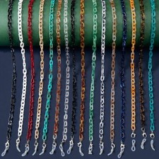 Boho Amber Acrylic Glasses Chain For Glasses / Sunglasses