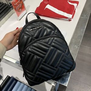 michael kors abbey medium backpack black