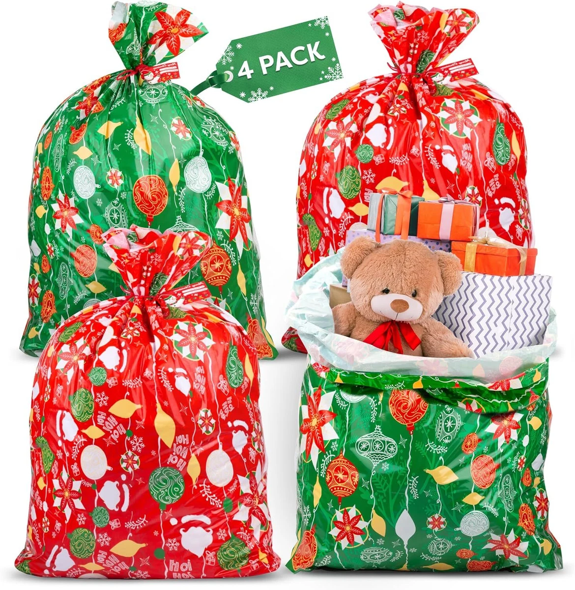Giant xmas gift bags sale
