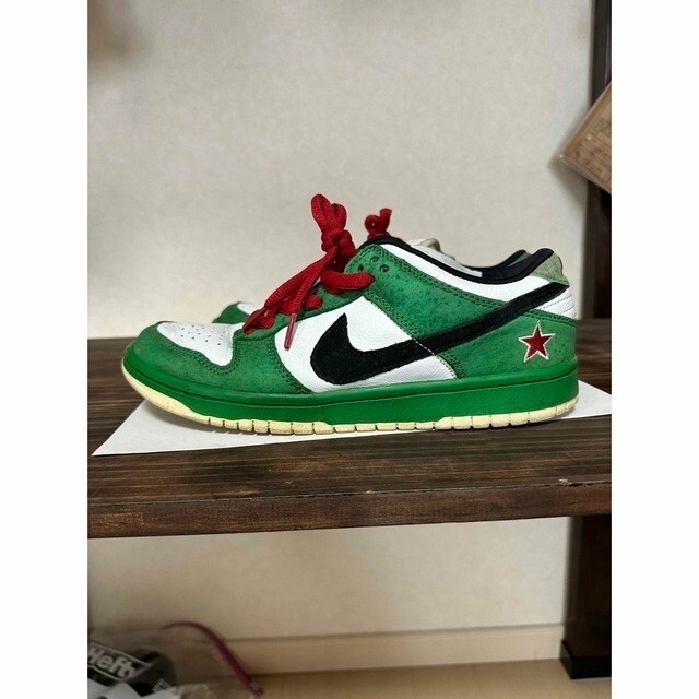 Nike Dunk SB Low Heineken 304292-302 Sneakers Green US8 26cm