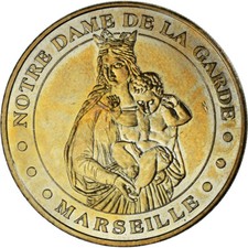 [#1161831] France, Betaalpenning, Touristic Token, Marseille - Notre Dame de
