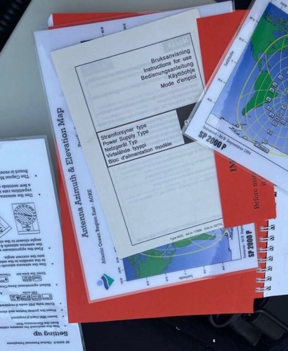 Blackout Satellitentelefon aus den 90er Jahren THRANE & THRANE - Zdjęcie 11 z 13