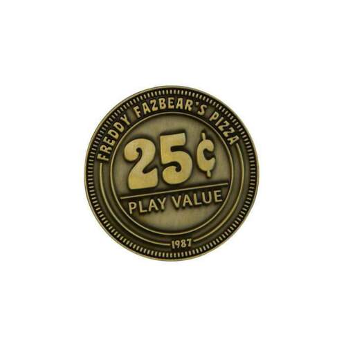 Five Nights At Freddy's Freddy Fazbear's Pizza 1987 Arcade Token Coin *Official* - Picture 5 of 5