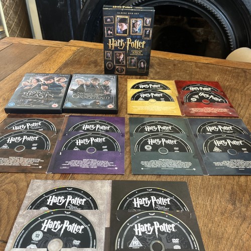 Harry Potter Complete DVD Collection Box Set + Fantastic Beasts X 2