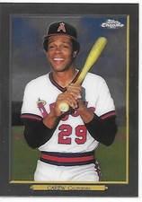 2020 Topps Series 2 Baseball Turkey Red '20 Chrome Rod Carew Angels