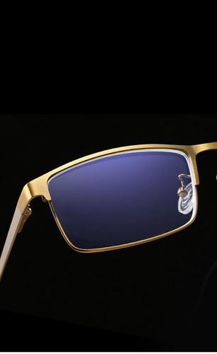 Rechteckige Gleitsichtbrillen Lesebrille Blaulicht Filtern Herren + 1,0 ~ 4,0 G - Bild 8 von 8