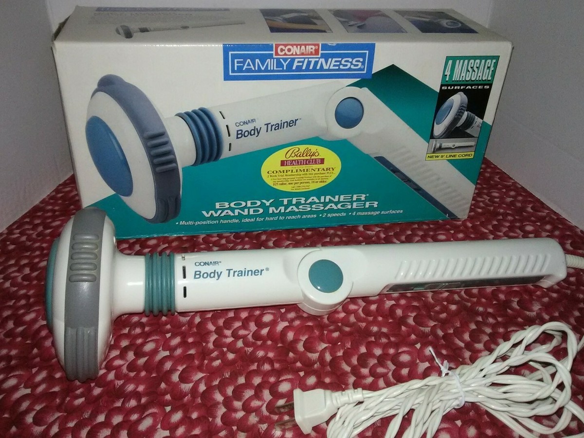 Conair Multi-Position 2-Speed Wand Massager Vibrator Body Trainer w/box | eBay Conair Multi-Position 2-Speed Wand Massager Vibrator Body Trainer w/box | eBay