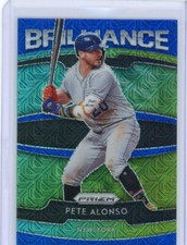 2020 Panini Prizm Brilliance Blue #B-3 PETE ALONSO New York Mets 122/175