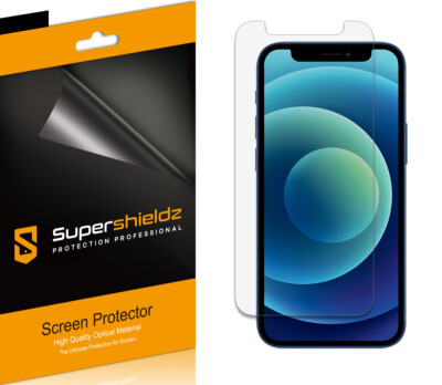 6X Supershieldz Anti Glare Matte Screen Protector for Apple iPhone 12 Mini 5.4''