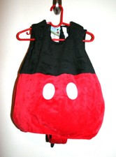 DISNEY Baby Mickey Mouse Clubhouse Plush Halloween Costume Jumpsuit 12 Months