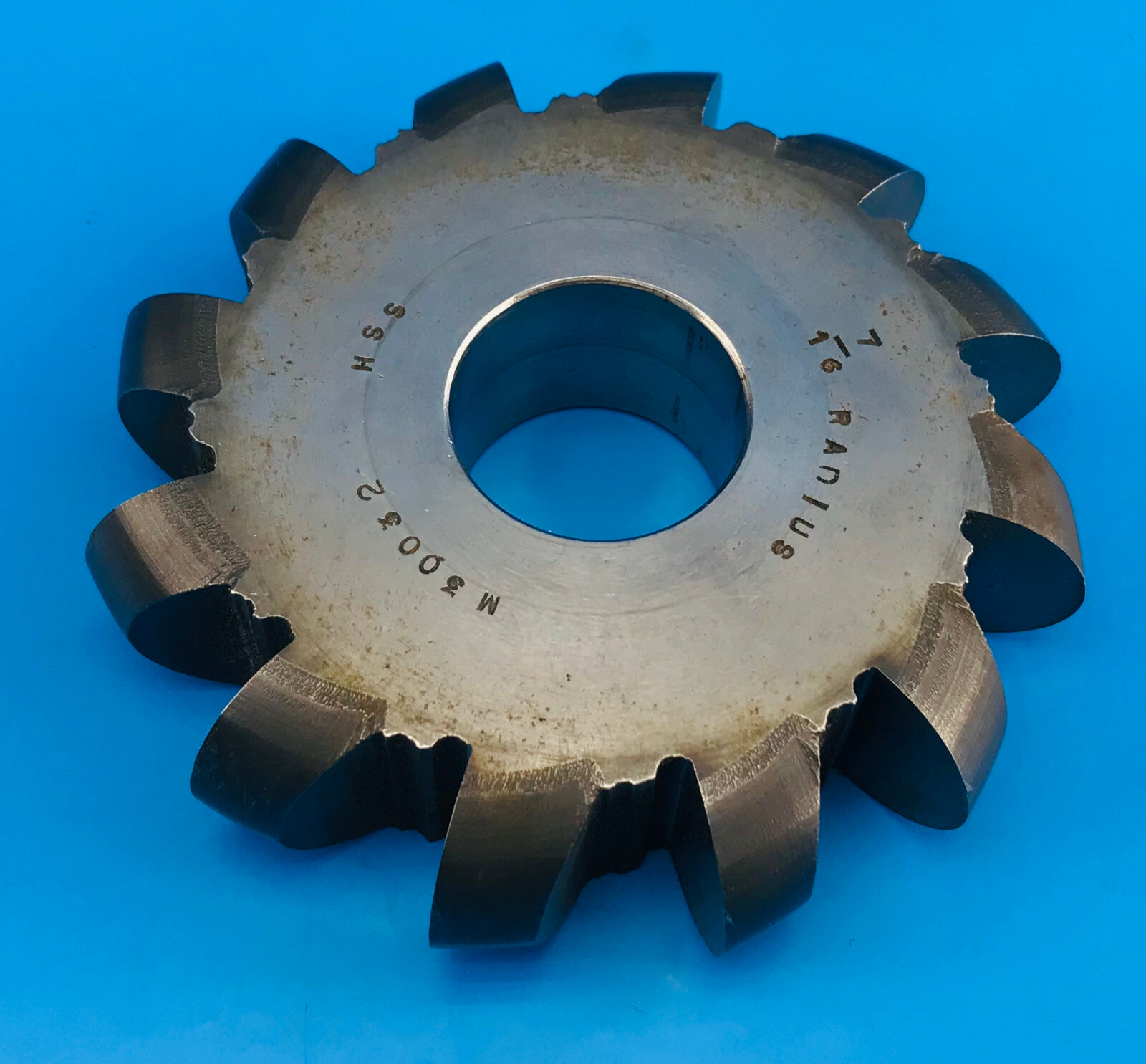 HSS Convex Milling Cutter 3.1/2" x 7/8" x 1" Bore 12 Teeth (101) 7/8