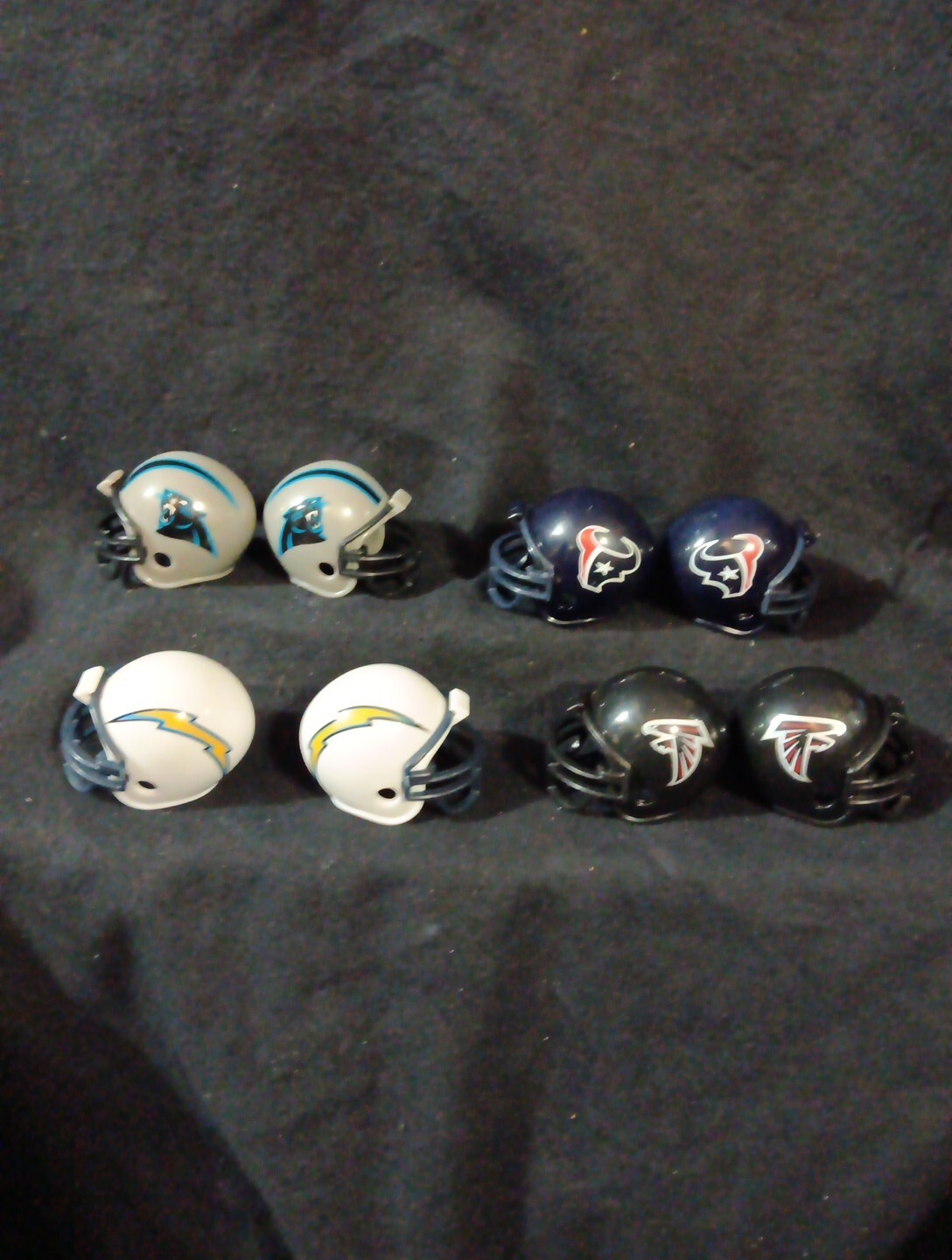 Texans, Falcons, Chargers, Panthers