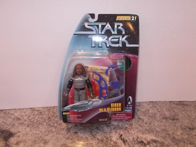 Star Trek Warp Factor Series 2 Sisko as a Klingon Action Figure Playmates