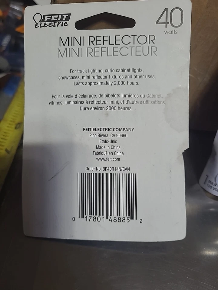 Feit Electric Mini Reflector 40 W R14 2pk - Image 3 of 3
