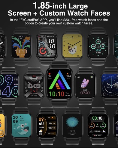 Smart Watch for Men - 1.85'' Smartwatch with Answer/Make Call, 112+ Sports Modes - Zdjęcie 4 z 7