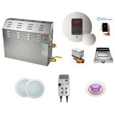 MrSteam MX4E 20 KW Generator with MSBUTLERXRD-PN, MS-AROMA, SPEAKERS, CHROMA72