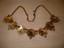 thumbnail 4 - Gorgeous J Crew Crystal and Faux Turquoise Gold Tone Statement Necklace