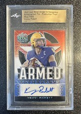 2022 Leaf Metal Armed & Dangerous Auto Pre-Prod. Proof Mojo RWB Kenny PIckett