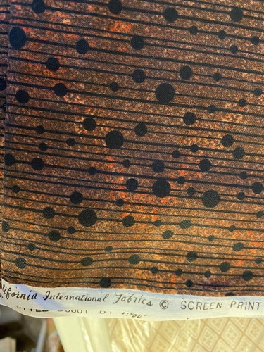 full spectrum Hoffman International brown black abstract cotton fabric choice - Picture 3 of 5