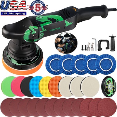 6 Inch Buffing Pads Dual Action Orbital Car Polisher Buffer Sander DA ...