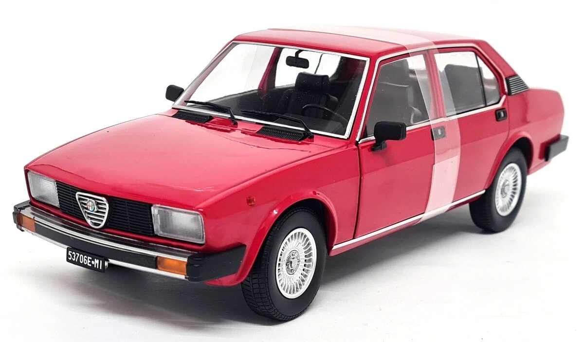 Mitica 1/18 Alfa Romeo Alfetta Berlina 2000L 1978 red