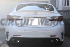  15+ RC350 RC200T RC300 RWD AWD F-sport Axle-Back Exhaust System Muffler w/ Tips