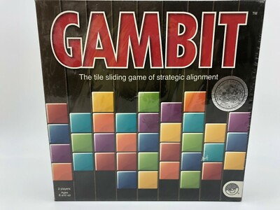 Gambit Strategy Game from Mindware 2005 New Sealed.