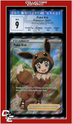 Poké Kid graded CGC 9 for sale on eBay